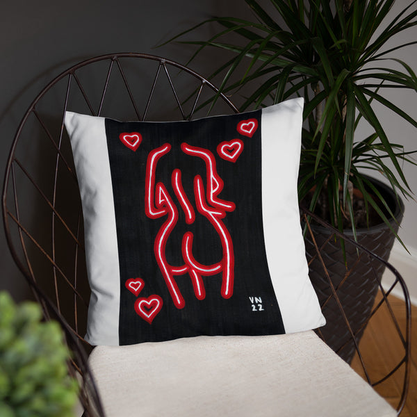 Neon Booty Pillow