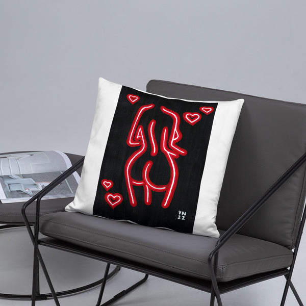 Neon Booty Pillow