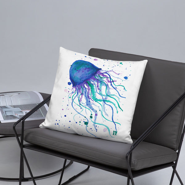 Blue Jelly Pillow