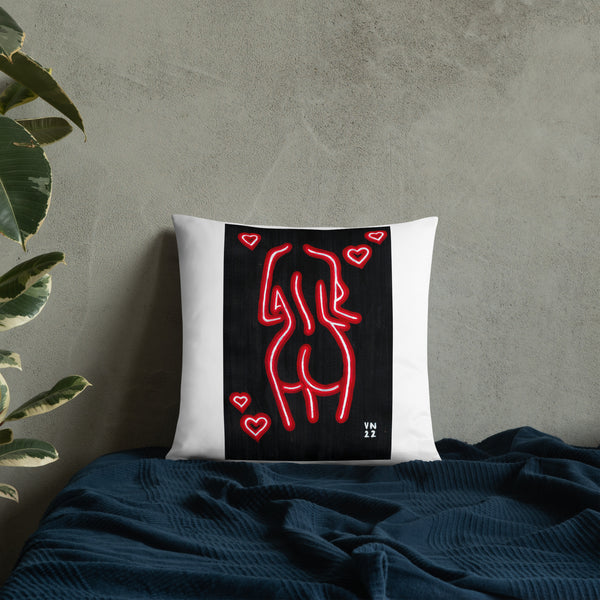 Neon Booty Pillow