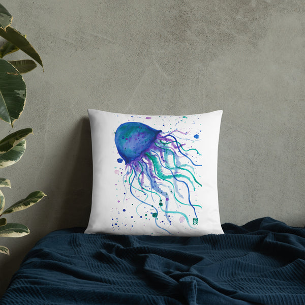 Blue Jelly Pillow