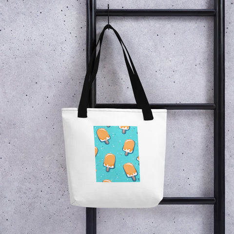 Teal Pop Tote bag