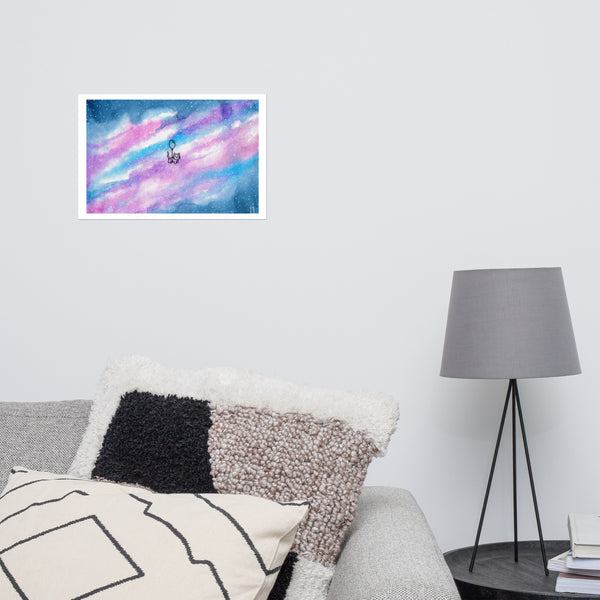 Space Kitty Poster
