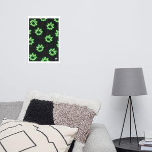 Neon Green Poster