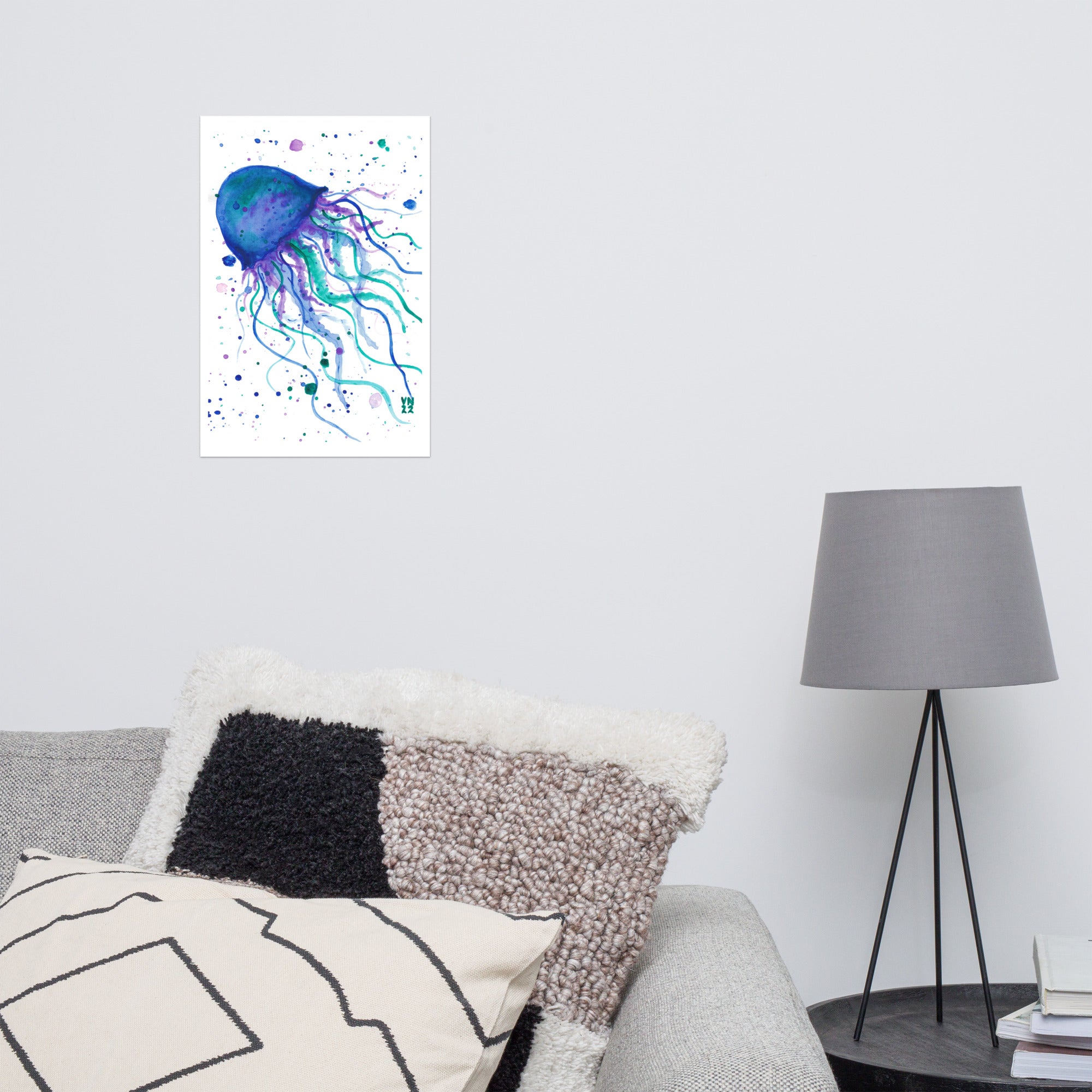 Blue Jelly Poster