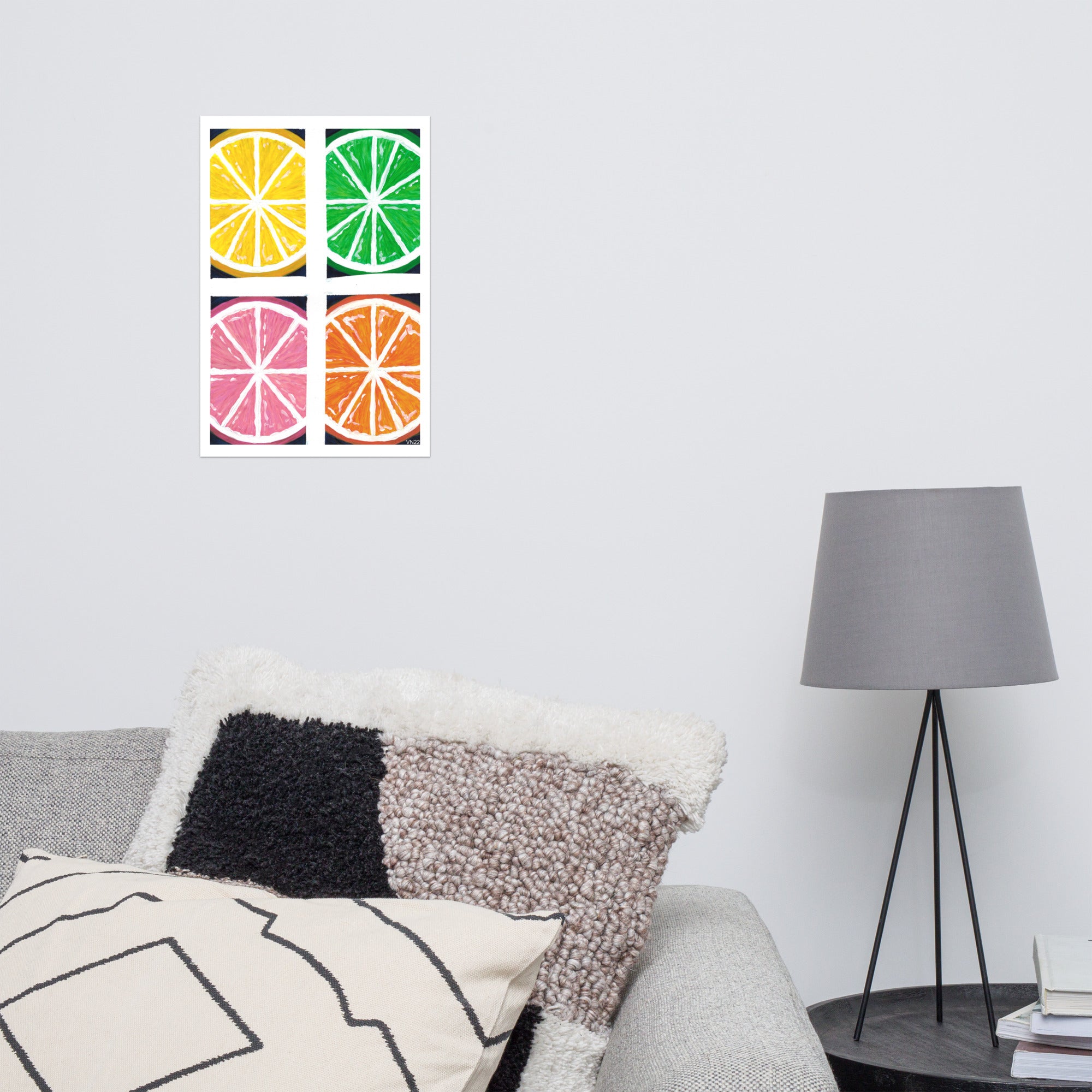 Slices of Citrus Poster
