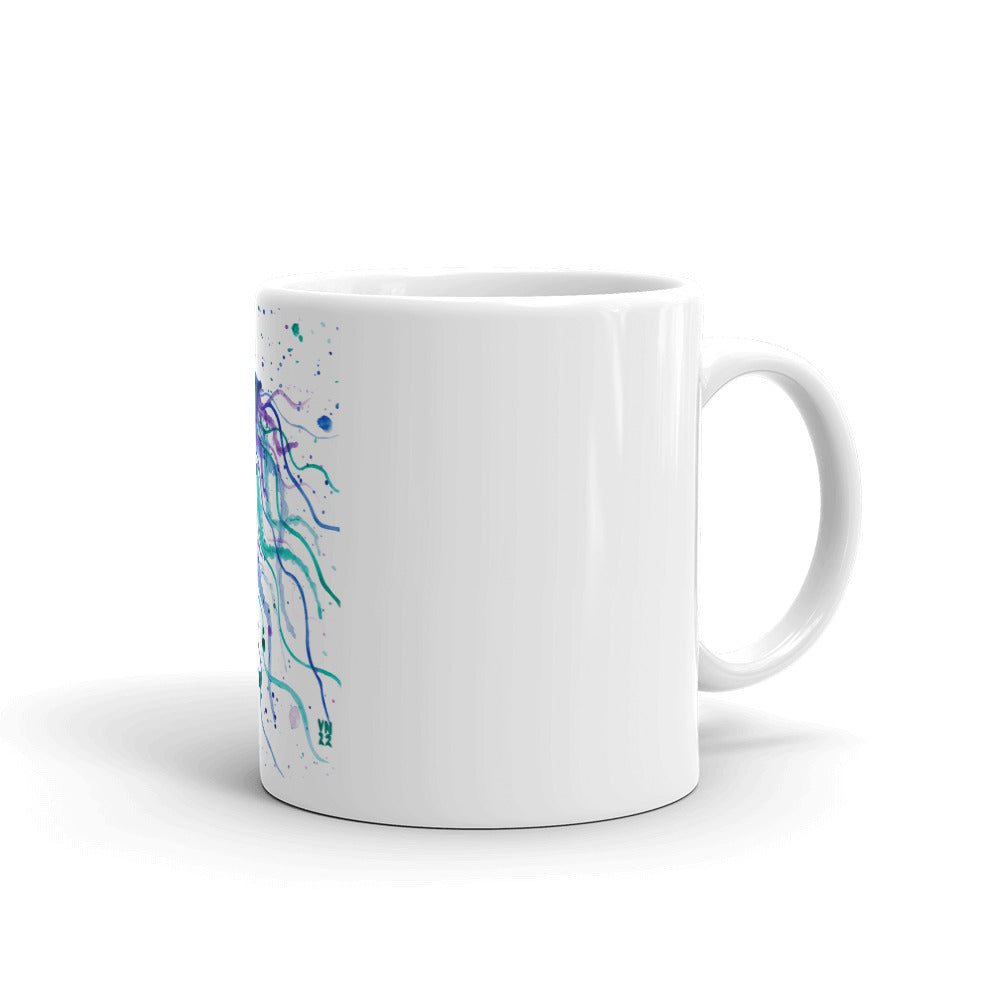 Blue Jelly Mug