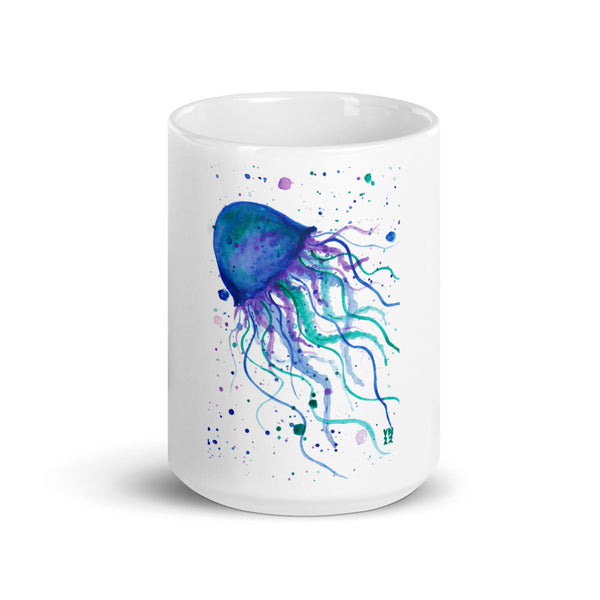 Blue Jelly Mug