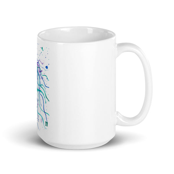 Blue Jelly Mug